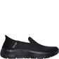 Skechers Slip-Ins 124641 BLACK  Slip On Trainer 124641bbk