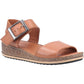 Hush Puppies Ellie TAN Leather Sandals