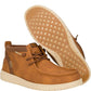 Hey Dude Wally Mid Grip COGNAC Water Resistant Moccasin Style Boot