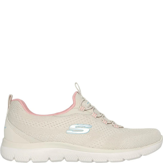Skechers 150268 NATURAL Slip On Trainer 150268NTMT