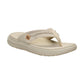 Hey Dude Finn Braided Tan Padded Insole Mule Toe Post sandal