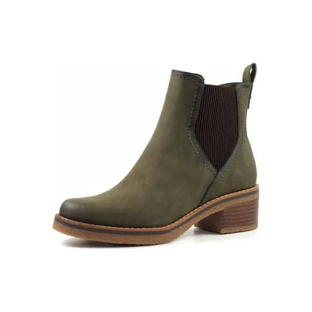 Lunar Tonia Glc002 GREEN Chelsea Boot