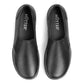 Hotter Glove Black Leather Wide Fitting Slip On shoe