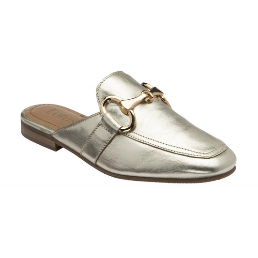 Lotus Taylor GOLD Leather  Slip On Loafer ULS570