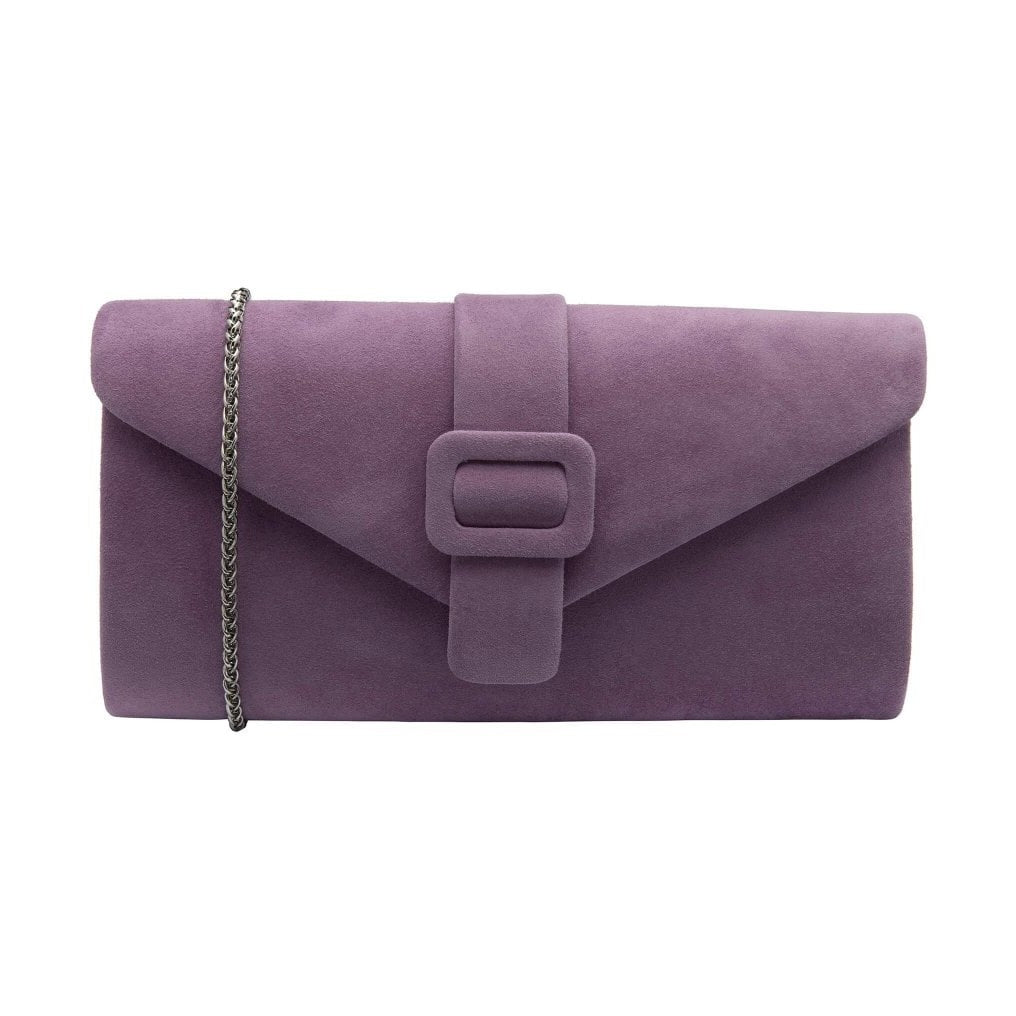 Lotus Aletta GRAPE Suede Leather Occasion Handbag ULG085