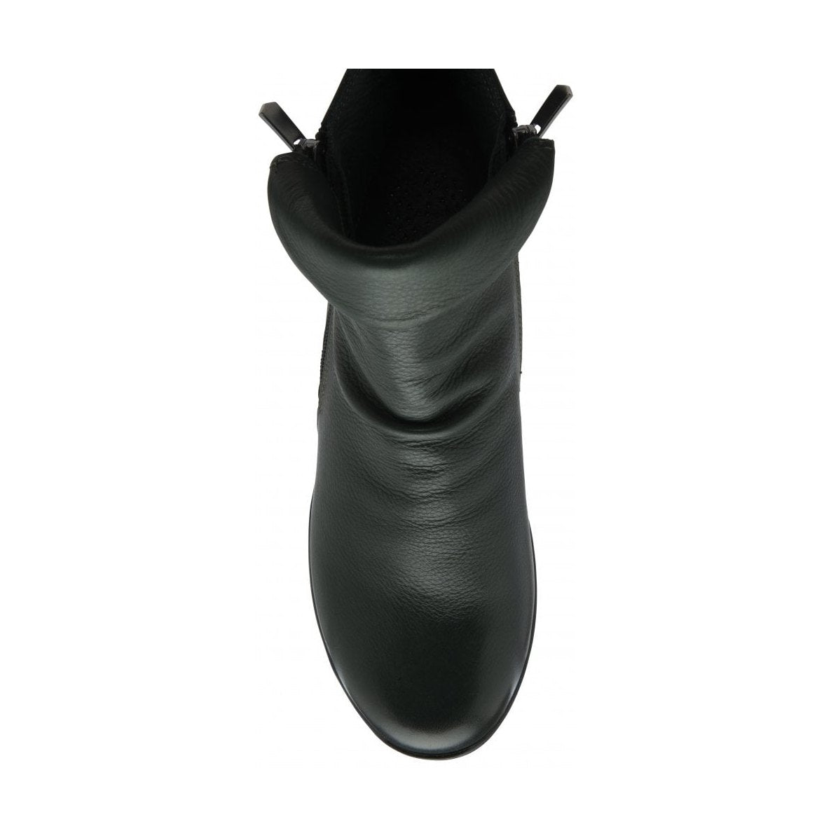 Lotus Cordelia Green Soft Leather Zip Ankle Boot