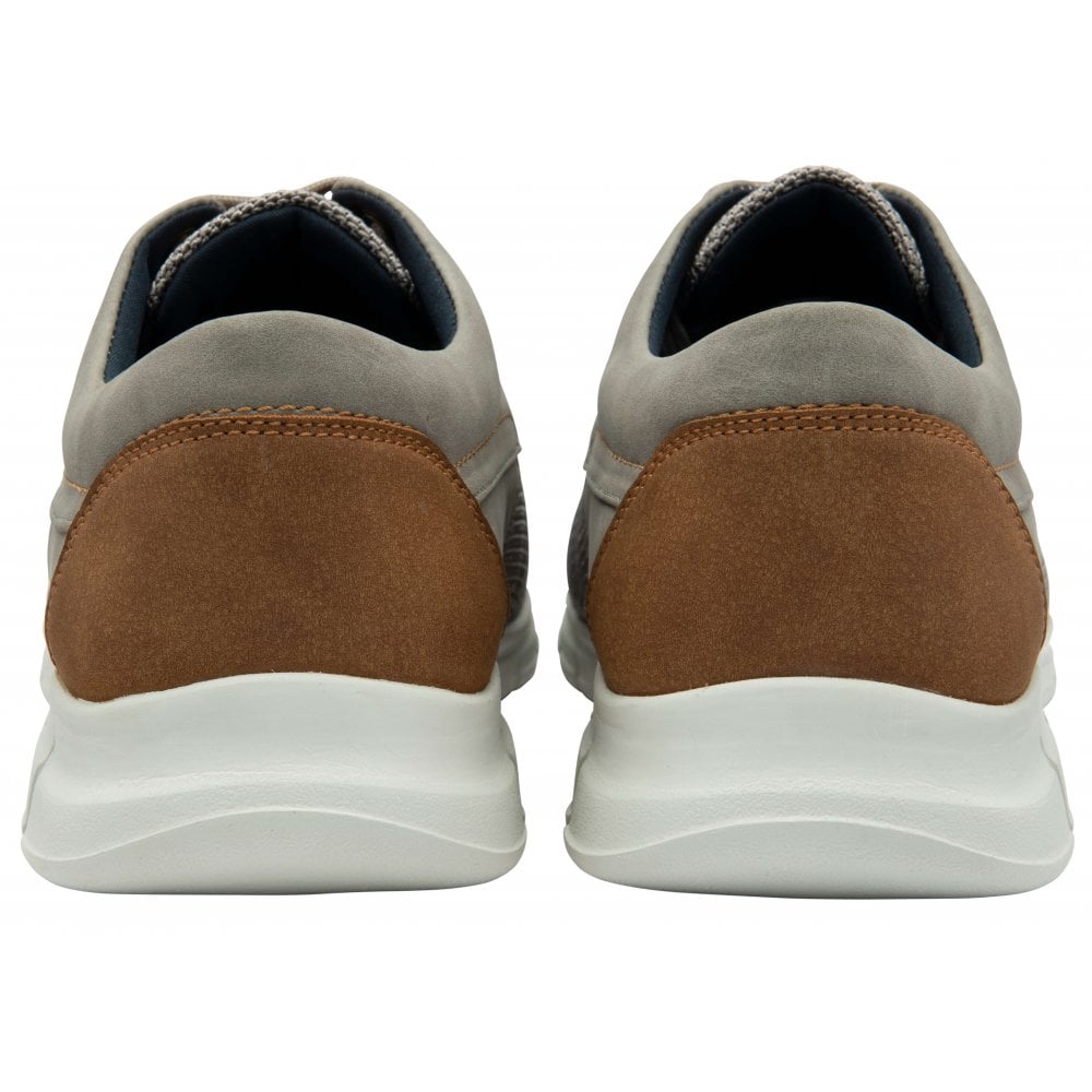 Lotus Mens Arezzo Grey Casual Trainer Shoe Ums125