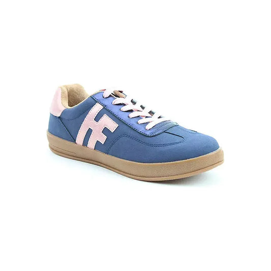 Heavenly Feet Madison NAVY MULTI Trainer Style Casual Shoe