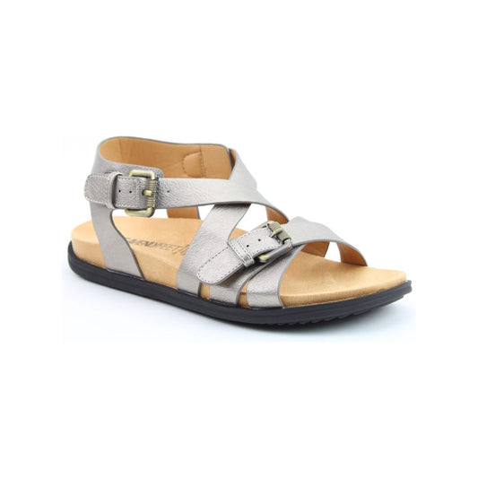 Heavenly Feet Corrine PEWTER Sandal CORRINE