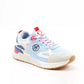 Heavenly Feet Santo Blue Multi Water Resistant Vegan Friendly Trainer