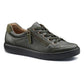 Hotter Shoe Chase Trainer Style Shoe with Lace and zip WIDE FOREST