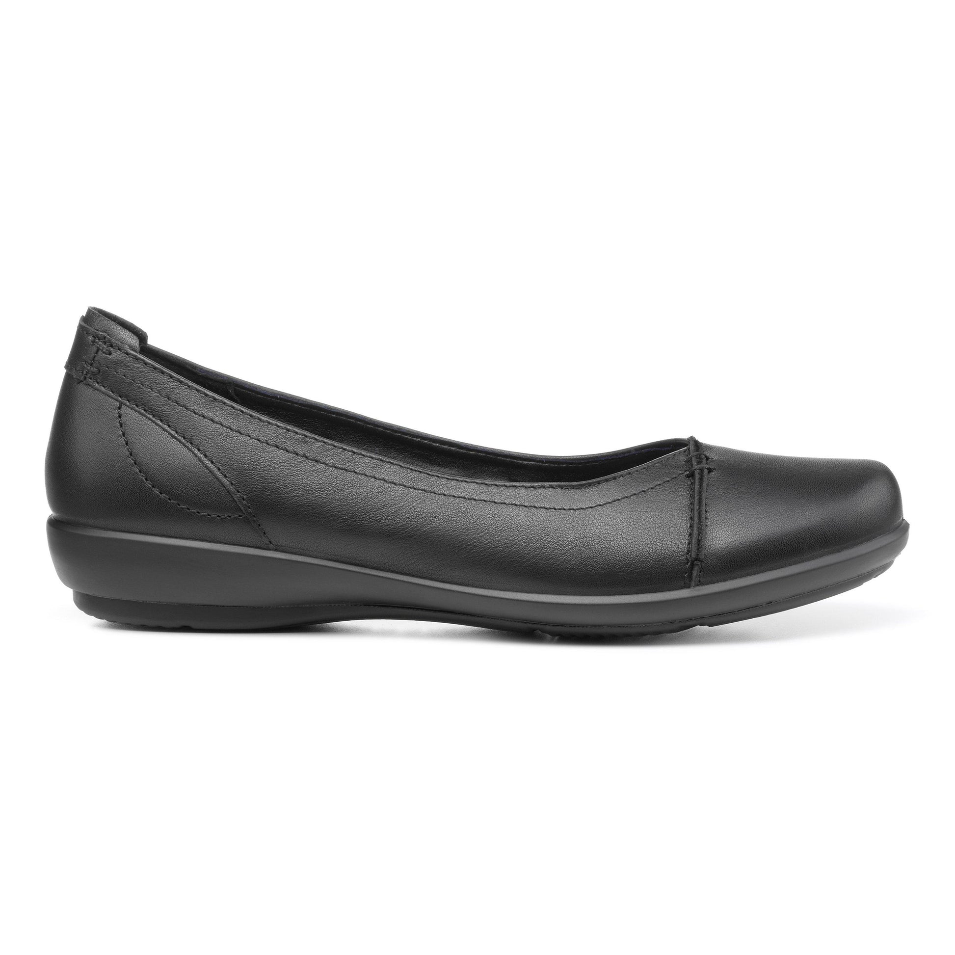 Hotter Shoe ROBYN Ballerina style Flat court shoe WIDE 