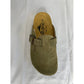 Plakton Light Khaki Suede Leather boston Mule 181539
