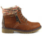 Lunar Hiker Boot Jalapeno TAN GLB099 Waterproof with zip