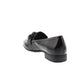 Jana Loafer style shoe in wide fitting BLACK  PAT 24260-018