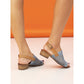 Lunar Sandal Jessica Soft Leather Low Heel Sandal JLV001BL BLUE