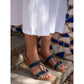 Lunar Jules NAVY Comfort Footbed Mule Sandal JLH587