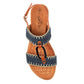 Lunar Jules NAVY Comfort Footbed Mule Sandal JLH587