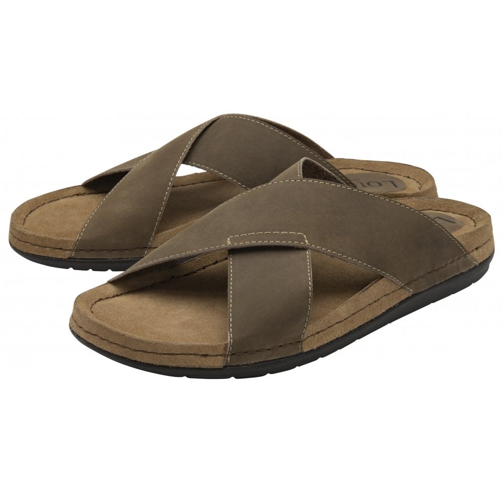 Lotus Salcombe SAND Leather Mule Sandal