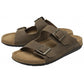 Lotus St Ives Mens Leather Mule Sandal