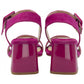 Lotus Occasion Wear Shoe Nora Block Heeled Sandal Suede