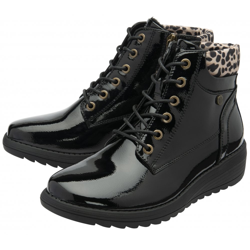 Lotus Abelia BLACK ULB511 Ankle Boot