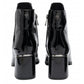Lotus Paisley BLACK ULB532 Ankle Boots