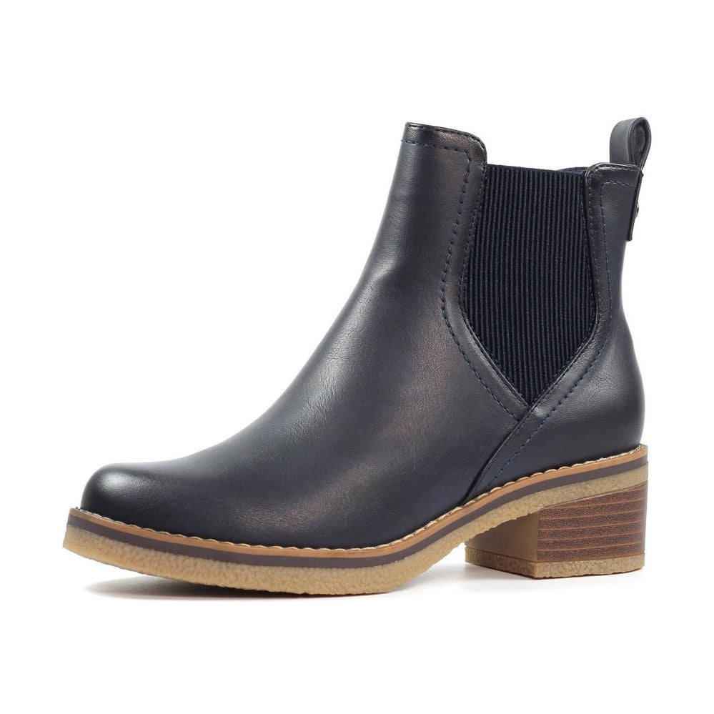 lunar Conrad NAVY Chelsea Ankle Boot