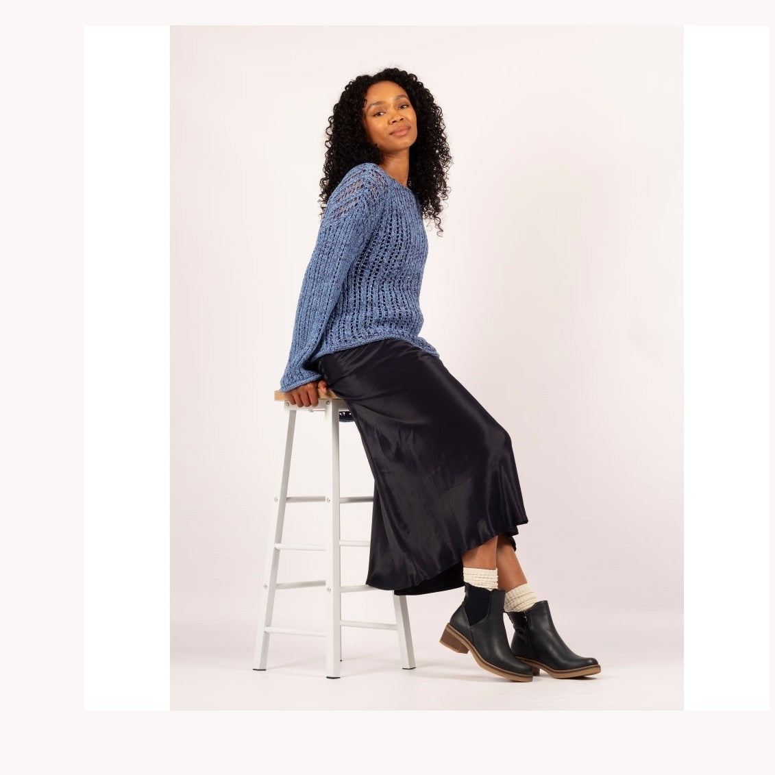 lunar Conrad NAVY Chelsea Ankle Boot