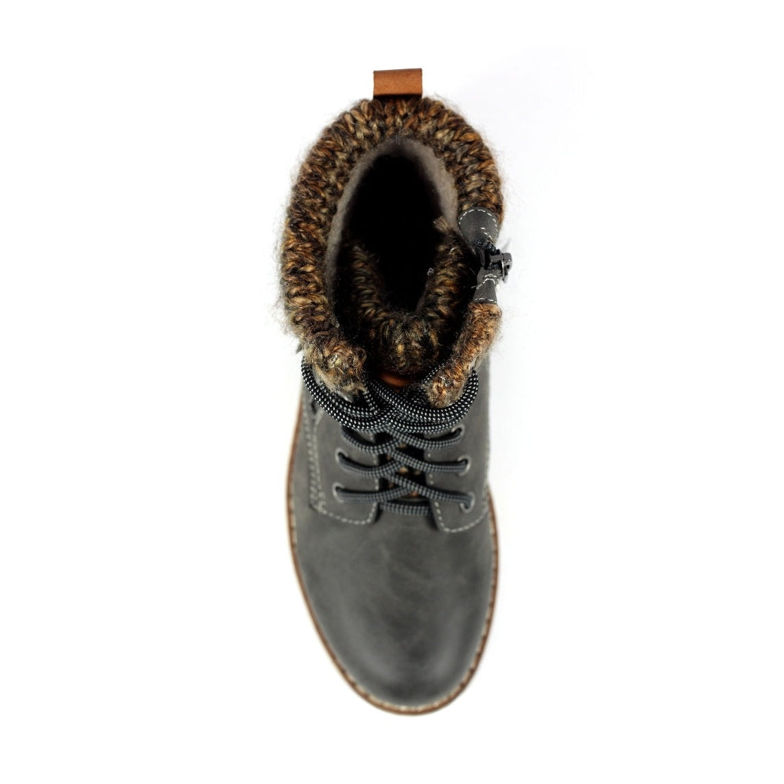 lunar Millie GREY Waterproof Ankle Boot GLB123 OL