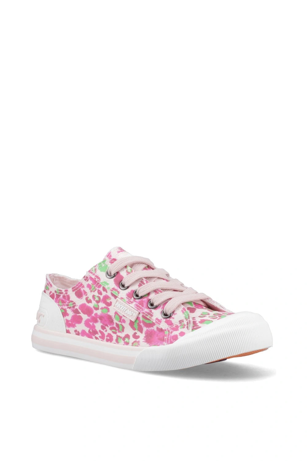 Rocket Dog Jazzin Snap PINK MULTY Animal Print Trainer