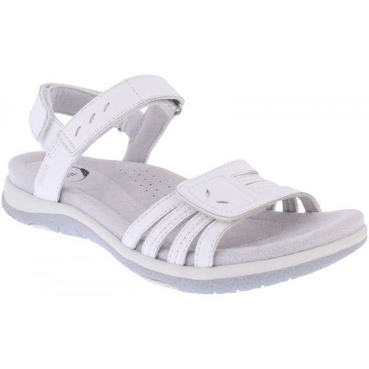 Free Spirit Maddy WHITE Touch Fastening Walking Sandal