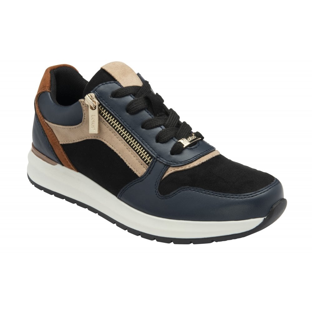 Lotus Venus NAVY  Dress Fashion Trainer