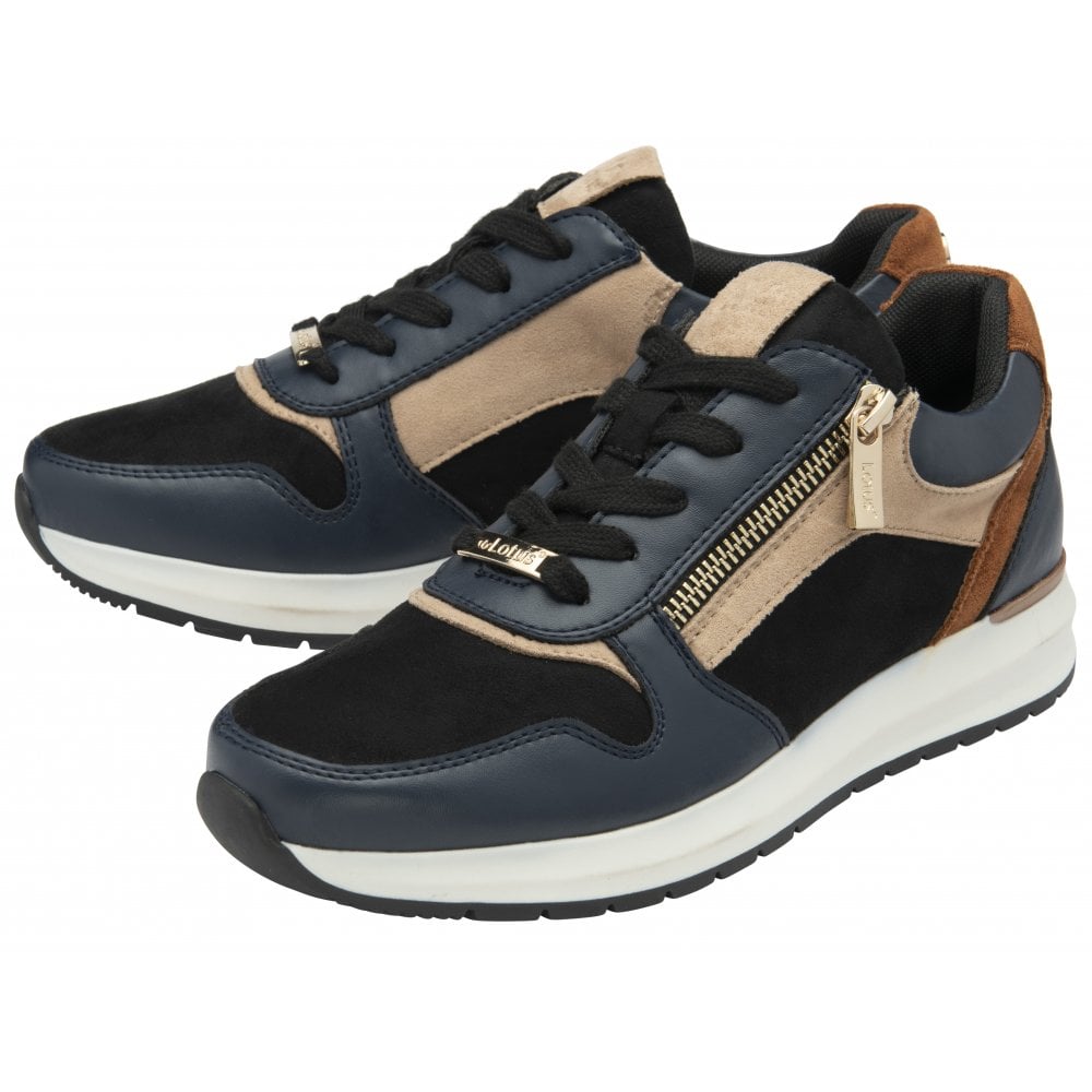 Lotus Venus NAVY  Dress Fashion Trainer