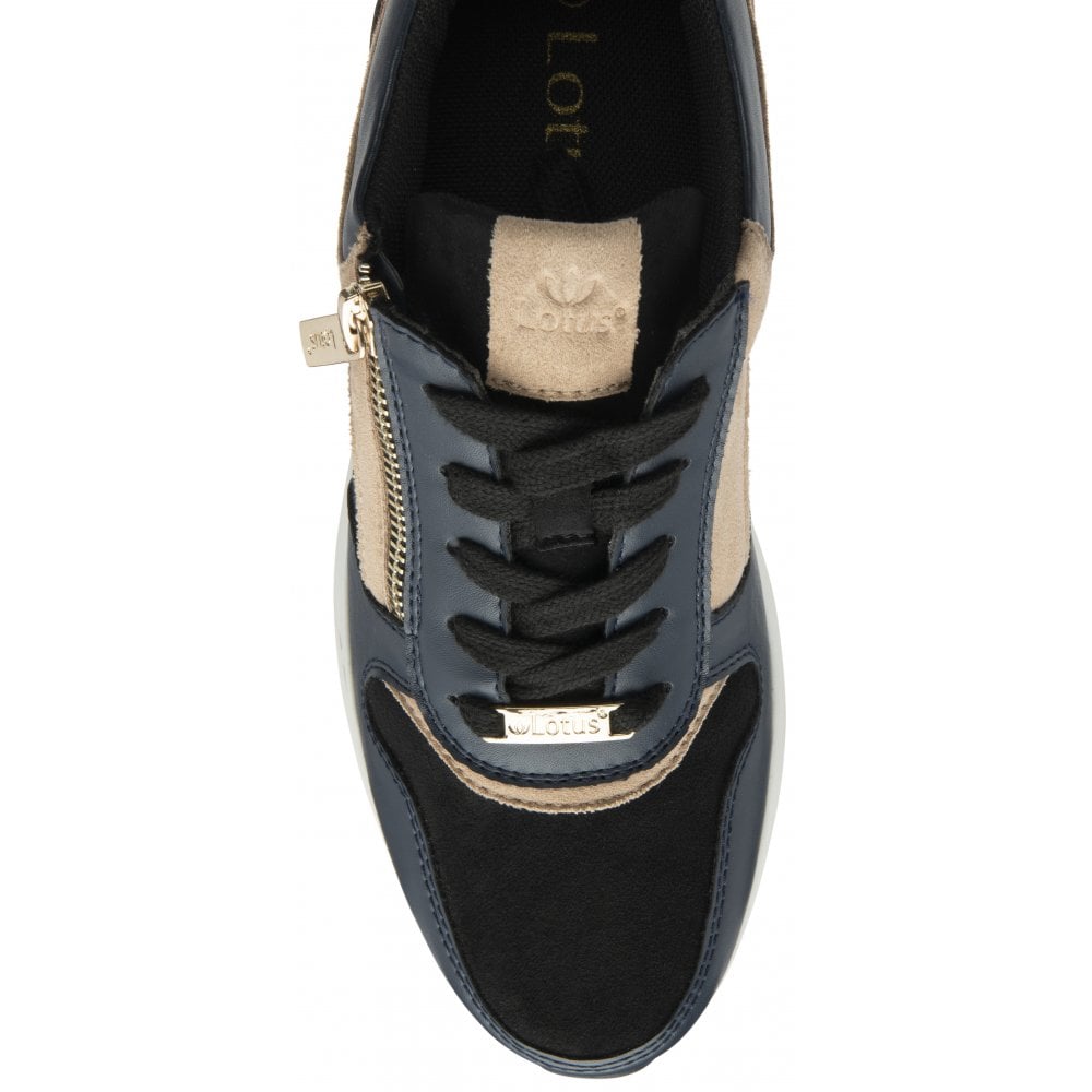 Lotus Venus NAVY  Dress Fashion Trainer