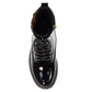 Lunar Ankle Boot Nevada GLW006 BLACK Patent with lace and zip