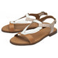 Lotus Morena NUDE Leather Flat Sandal ULP352