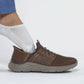 Skechers Men's Slip-in Casual Shoe 210803 ACDB BROWN Relaxed Fit®: Garner - Newick.