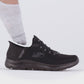 Skechers Slip Ins 232457 BLACK  Memory Foam Trainers