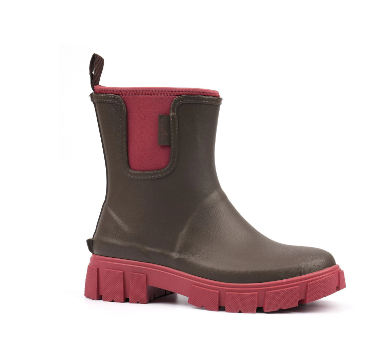 Lunar Rapid BROWN Lined Wellington Boot