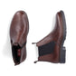 Rieker 33180 BROWN Leather Chelsea Boot with Inside Zip 33180-26