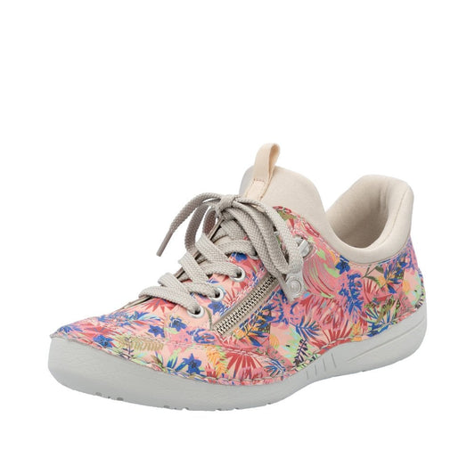 Rieker 52567 Slip On Multi Colour Trainer 52567-90