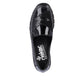 Rieker BLACK 53785-00 Slip on wedge shoe