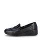 Rieker BLACK 53785-00 Slip on wedge shoe