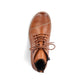 Rieker  Ladies Boot 73501 TAN Soft Lace up ankle boot with Zip 73501-24