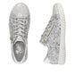 Rieker Trainer N0900-90 SILVER Print Sneakers