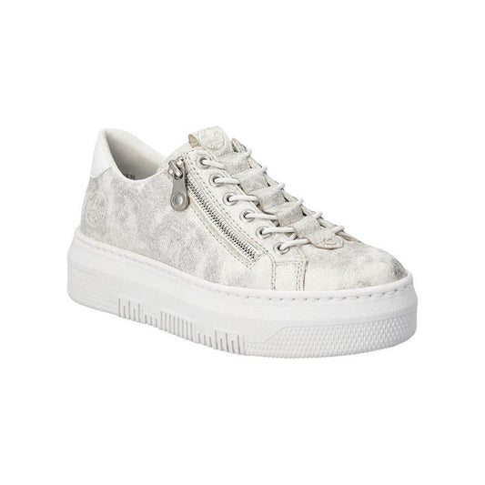 Rieker platform trainer M1953-60 BEIGE