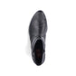 Rieker BLACK  Low Heel Zip Boot Y0783-00