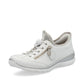 Rieker L32f1 WHITE/SILVER Slip On Trainer Style Shoe L32F1-80