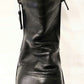 Modella Hawes BLACK Soft Leather Twin Zip Ankle Boot